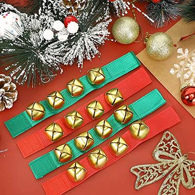 Augshy 12 Packs Christmas Wristbands Jingle Bells with Gold Bells, Bracelet  Ankle Bells Musical Instruments for Christmas Gifts Kids Party Favor Toys  (6Red and 6Green) - Yahoo Shopping