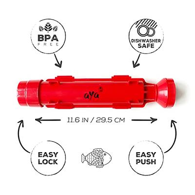 Aya Sushi Making Kit - Original Bazooka Kit - Sushi Knife - Video Tutorials - Sushi Maker - 2 Bamboo Mats - Paddle Spreader - 5 x Chopsticks