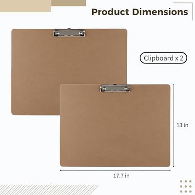 11x17 Clipboard Extra Large Clipboard Low Profile Clip 11 x 17 Landscape