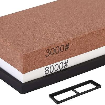 Knife Sharpening Stone Set - XINLINE 4 Side Grit 400/1000 3000