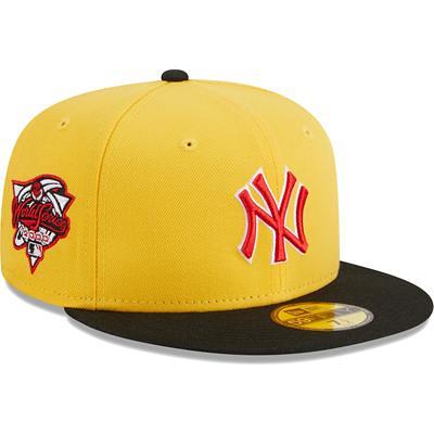 Men's New Era Black/Red York Yankees Heart Eyes 59FIFTY Fitted Hat
