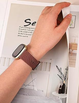 Ouwegaga Bracelet Compatible avec Fitbit Versa Bracelet/Fitbit