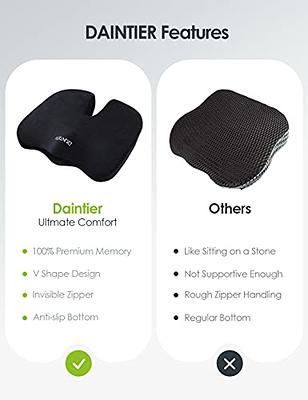 Everlasting Comfort Memory Foam Footrest Pillow Ergonomic Pain