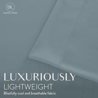  Danjor Linens Queen Sheet Set - 6 Piece Set Including 4  Pillowcases - Deep Pockets - Breathable, Soft Bed Sheets - Wrinkle Free -  Machine Washable - White Sheets for Queen