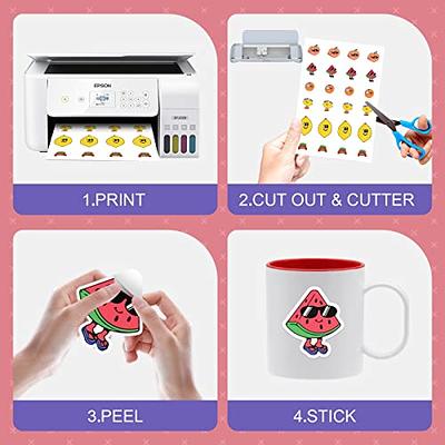  MECOLOUR Printable Vinyl Sticker Paper for Inkjet