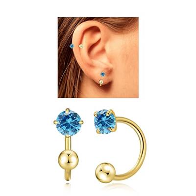 Helix Piercing Jewellery | 14ct Solid Gold | Astrid & Miyu