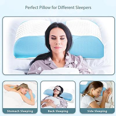 Joynox Cervical Memory Foam Contour Pillow for Neck and Shoulder