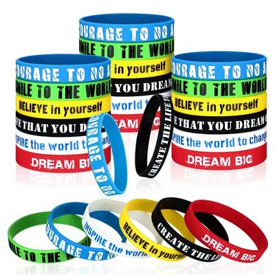 Amazon.com: Emergency ID Bracelet - ID Wristbands - Customized Bands -  Personalized id - Engraved - Alert ID Bracelets - Silicone - Choose Your  Color! (Small, Cotton Candy/Black) : Office Products