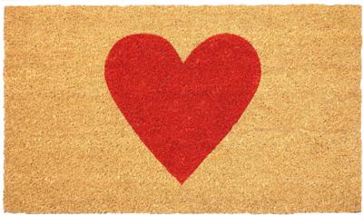 Home Heart Doormat