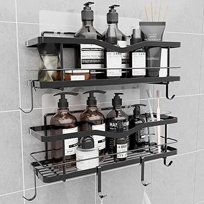 EUDELE Shower Caddy 5 Pack,Adhesive Shower Organizer for Bathroom  Storage&Kitchen,No Drilling,Large Capacity,Rustproof Stainless Steel  Bathroom Organizer,Bathroom Shower Shelves for Inside Shower Rack - Yahoo  Shopping