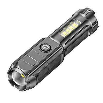 5000 Lumen Rechargeable LED Flashlight Powerful Torch Light USB High Power  Flashlight Built-in battery Outdoor Camping Hand Lamp