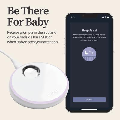 Owlet Dream Sock Duo: Baby Sleep Monitor with Camera