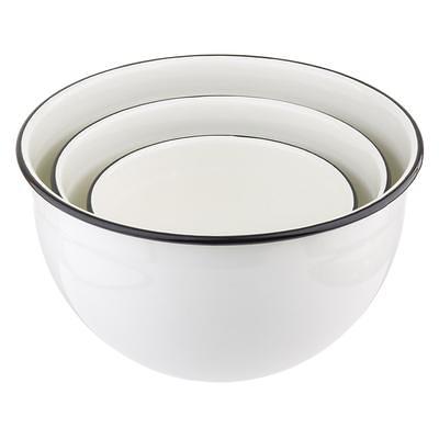 3-Piece Mixing Bowl Set - White