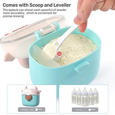 Babies Milk Powder Container Portable Formula Food Storage Dispenser  Infants Sealed Box with Spoon Portable Go