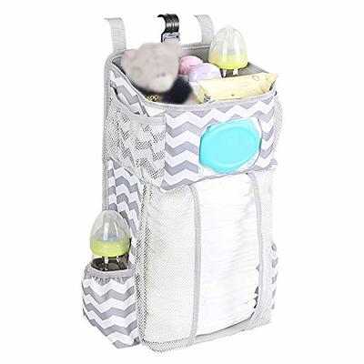 Maliton Diaper Caddy - Hanging Diaper Organizer for Changing Table