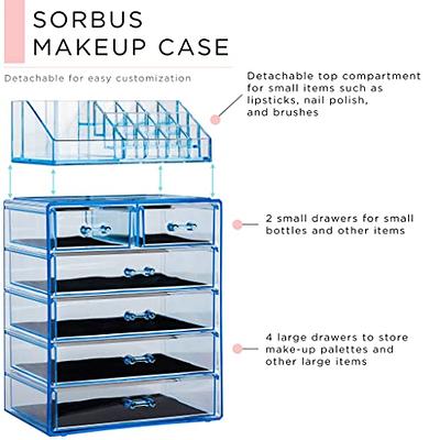 Sorbus Clothing Rack with 2 Drawers -Wood Top, Steel Frame, and fabric  Drawers Storage Organizer for Hanging Shirts, Dresses, and more (Black)