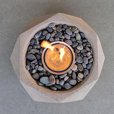 Geo Table Top Fire Bowl