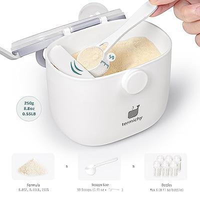 Termichy termichy baby food dispensing spoon: squeeze feeder dispenser for  baby - self feeding bottle spoon