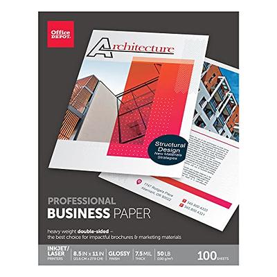  A4 Size Premium Printer Paper - Great for Printing  Professional Documents - 21 lb - 8.3 x 11.7 (100 Sheets, White) : Office  Products