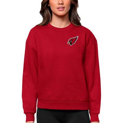 Women's Antigua Red Arizona Cardinals Victory Crewneck Pullover Sweatshirt  - Yahoo Shopping