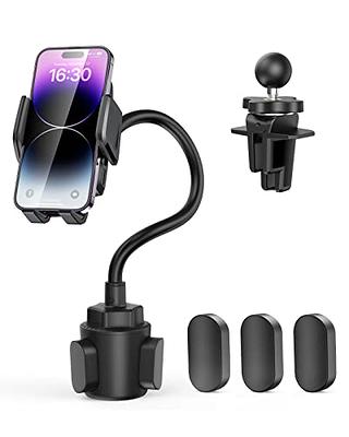 TECKNET Cup Holder Phone Mount for Car - Vent Clip with Cars, Trucks -  Adjustable Gooseneck Cradles - Compatible with iPhone, Samsung, Google and  Other 4''-7'' Cell Phones - Yahoo Shopping