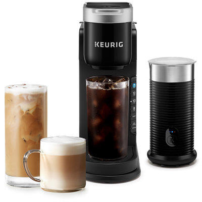 Keurig K-Iced Essentials Gray Iced and Hot Single-Serve K-Cup Pod Coffee  Maker - AliExpress