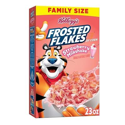 Kellogg's Corn Flakes Original Breakfast Cereal, Family Size, 18 oz Box