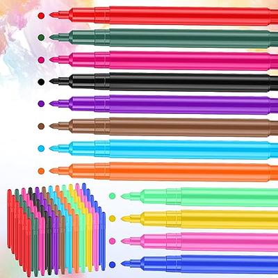 Arteza Dry Erase Markers for Glass Boards Pack of 10 Neon Colors with Low-Odor Ink, Erasable Window Markers, Office Supplies for