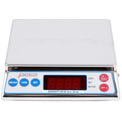 AvaWeigh PC60OS 60 lb. Digital Portion Control Scale with an Oversized  Platform