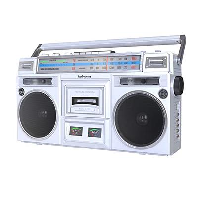  Portable Walkman Cassette Player Tape Recorder: AM/FM Radio  with Headphone Jack/Speaker, Retro Audio Voice Tape Player with Built-in  Microphone, for Home Decoration, Radio Listening, Entertainment :  Electronics