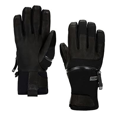 Guide Gear Thinsulate Leather Work Gloves for Men, Winter, Driving,  Waterproof, Cold Weather Thermal Insulated, Windproof