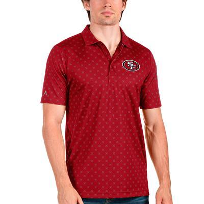 Women's Antigua Red/White San Francisco 49ers Structure Long