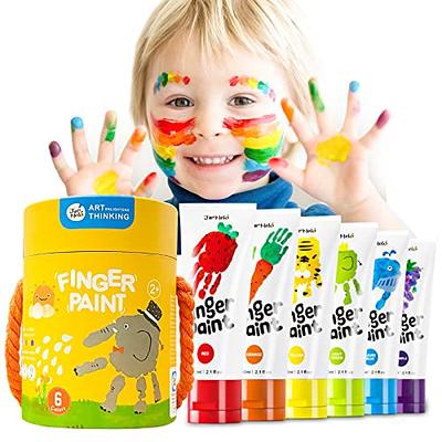 Jar Melo Safe Finger Paints for Baby Kids 3 4 5 6 7 8+Age, 2.1 fl.oz 6  Color Non Toxic Finger Painting Set for Toddler Washable Art Project  Painting Preschool Travel Learning Activity Birthday Gifts… - Yahoo Shopping