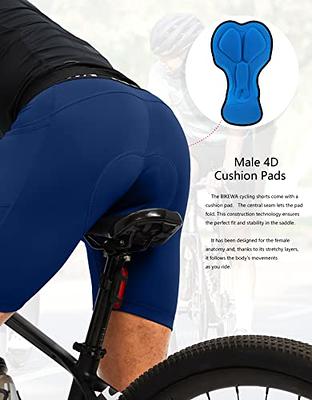  Mens Padded Bike Shorts Cycling Tights 3D Padding