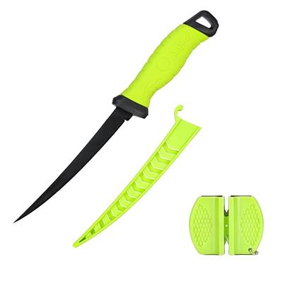 TRUSCEND Razor Sharp Stainless Steel Fishing Fillet Knife