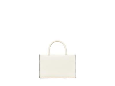 Tory Burch Ella Bio Mini Tote- Warm White