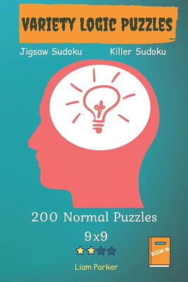 Killer Sudoku: 1,000 + New sudoku killer 10x10: Logic puzzles medium - hard  levels (Paperback)