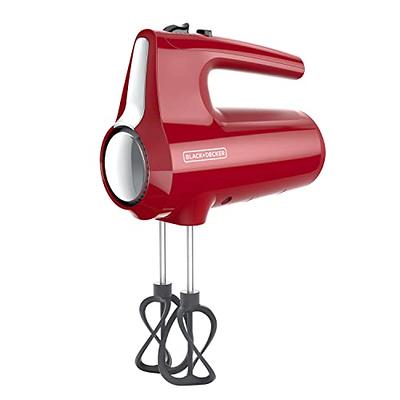 BLACK+DECKER Hand Held Mixer MX610R, 5-Speed, Red - Yahoo Shopping