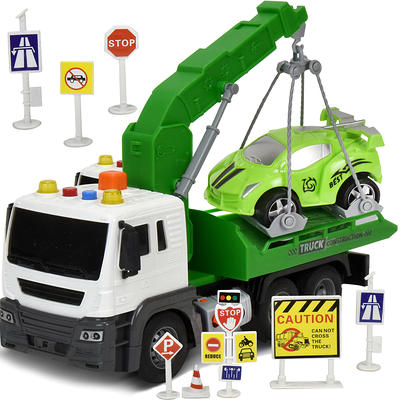 Rescue Wrecker Crane Truck Toy - Yahoo Shopping