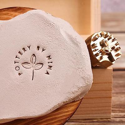 Custom Clay Stamps, Stamp For Clay, Personalized Pottery Stamp, Ceramic  Signature Ice Cube - Yahoo Shopping