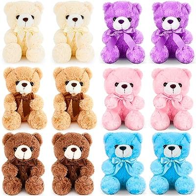 LotFancy Teddy Bear Stuffed Animals, 20 inch Soft Cuddly Stuffed Plush  Bear, Cute Stuffed Animals Toy with Footprints, Gifts for Kids Baby  Toddlers on