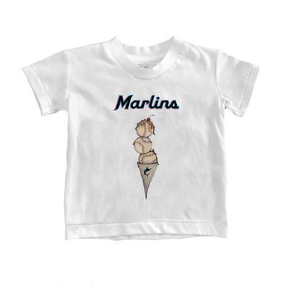 Toddler Tiny Turnip White/Black Miami Marlins Caleb 3/4-Sleeve Raglan T- Shirt - Yahoo Shopping