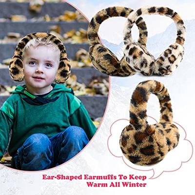NASULAR Kids Winter Earmuffs Baby Warm Ear Muff Girls Cute Furry