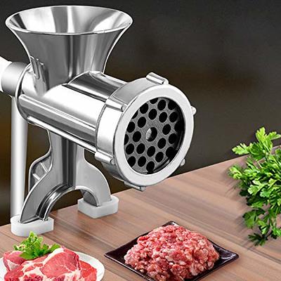 Aluminium Alloy Hand Operate Manual Meat Grinder Sausage Beef