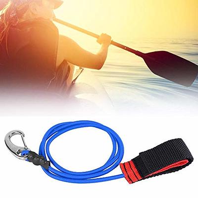 Tbest Kayak Paddle Leash, Elastic Kayak Canoe Safety String, Fishing Rod  Pole Leash, Lanyard String Cord with Carabiner Clip for Paddling(Blue)  Kayak Paddle Leash - Yahoo Shopping