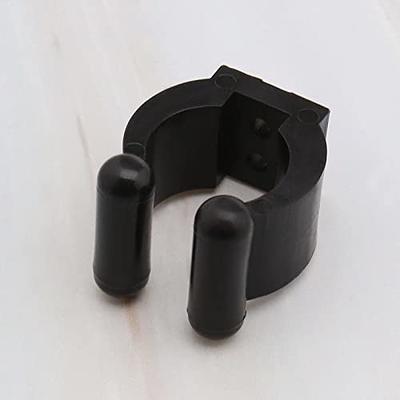 20 Pcs Fishing Pole Rod Holder Clips Black 16Mm Inside Dia Fishing Rod  Storage Clips