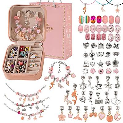Snap Pops Beads Girls Toy Jewelry Making Kit Kids Jewelry Making Kit With  Unicorn Slap Bands