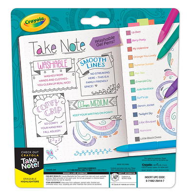 Take Note Iridescent Gel Pens, 4 Count, Crayola.com