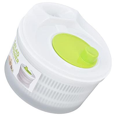 Electric Salad Spinner Lettuce Drainer Strainers Container Drain