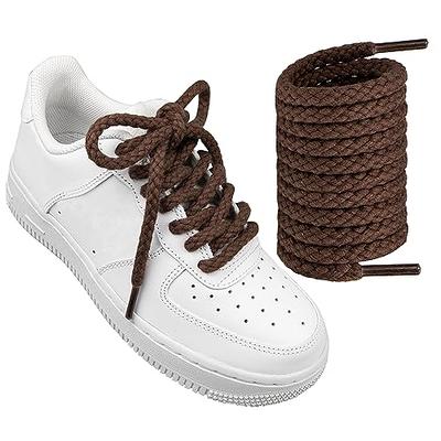  NDTEZUGT 5/16''(8mm) Wide Thick Rope Shoe Laces for Air Force 1,  Round Cotton Shoelaces for Dunk Low Sneakers, Replacement Shoe Strings for  AF1 (Beige, 47''/120cm) : Clothing, Shoes & Jewelry